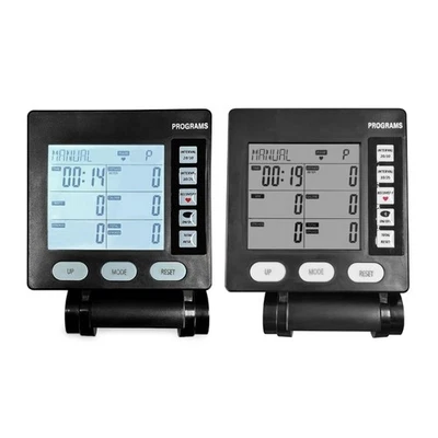 Health Tracking Rowing Machine Counter Fitness Speedometer with Digital Display - Image 1 of 4