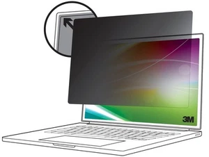 3M Bright Screen Privacy Filter for 14in Full Screen Laptop, 16:10, BP140W1E - Picture 1 of 2