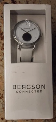 Bergson Connected - Hybrid Smartwatch mit weißem Armband für Ladies - Bild 1 von 2