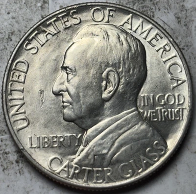 1936 Lynchburg 50c Commemorative Half Dollar. Attractive Uncirculated Example! - Image 1 of 2