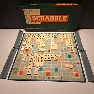 Vintage Scrabble von J.W. Spear and Sons Middlesex England 1955 komplett - Bild 1 von 12