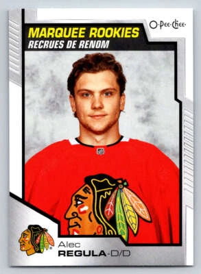 2020-21 O-Pee-Chee #635 Alec Regula RC (ref 215363) - Image 1 of 2