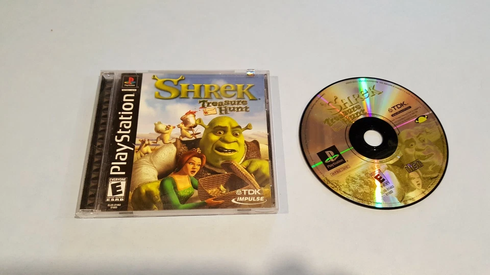 Shrek: Treasure Hunt (Sony PlayStation 1, 2002) - Image 1 of 1