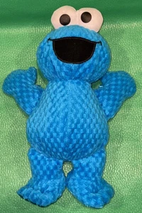 Peluche Hasbro Sesame Street 10” Baby Cookie Monster My 1st Muppet Squeaker 2010 - Imagen 1 de 7