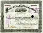 1879 Mobile & Ohio RR Stock Certificate