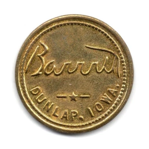 BARRITT • BUONO PER 2¢ IN MERCHANDISE • DUNLAP, IOWA, IA. • TC-185578 - Foto 1 di 2