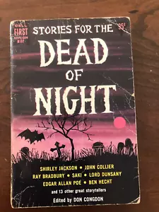 Stories for the Dead of the Night ~ Don Congdon ~ 1957 Dell Stated First Print - Picture 1 of 5
