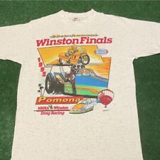 Vintage 90s Winston Drag Racing Gator Florida Pomona 1993 VTG Shirt Mens XL