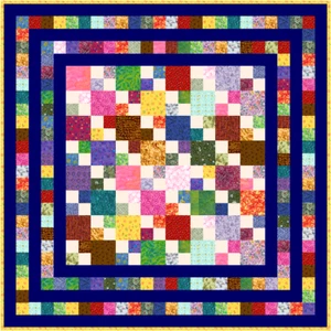HIGELTY PIGELTY - Pre-cut Quilt Kit -All Sizes -by Quilt-Addicts - Free Post - Picture 1 of 19