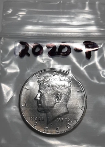 2020-P Kennedy Half Dollar Cover