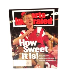 Sports Illustrated Jan. 9 1995 Tom Osborne Nebraska Corn Huskers NCAA Champions - Picture 1 of 5