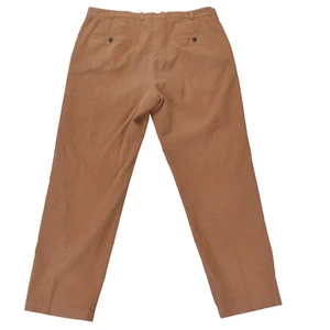 Pantalón de pana Brooks Brothers 346 para hombre 40x32 marrón claro algodón recto - Imagen 1 de 7