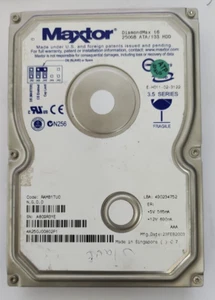 Maxtor 4A250J0 DiamondMAX 16 250GB ATA/133 5.4K RPM IDE 3.5" Hard Disk Drive - Picture 1 of 1