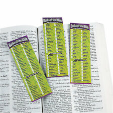 "Books Of The Bible" Bookmarks, Stationery, 24 Pieces