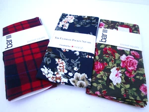 Bar III Herren Paket 3 vorgefaltete Einstecktücher/Anzug Mantel Tasche Blumenmuster/kariert - Bild 1 von 10