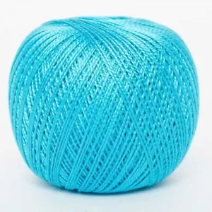 1 x DMC Petra Size 3 Crochet Knit Cotton Turquoise 53845 Lot 281380 Made in EU - Picture 1 of 5