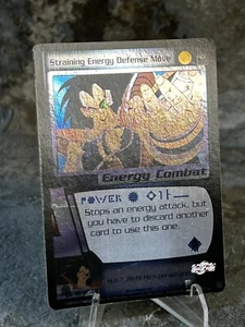 DBZ Dragonball Ball Z FOIL Straining Energy Defense Move 40 CCG Limited Saiyan  - Bild 1 von 2