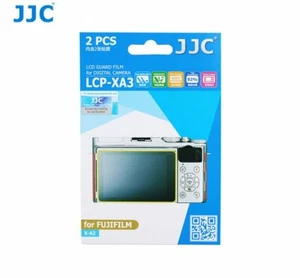 JJC LCP-XA3 LCD Screen Protector Protection Guard Film for FUJIFILM X-A3 Camera - Picture 1 of 5