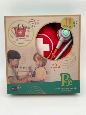 B.Toys Mini Medic Doctor Juego Set con 10 Piezas y Bolsa de Almacenamiento, Juguetes para Niños Pequeños Foto 1 de 4