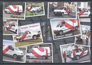 BELGIEN 2013 EUROPA Postfahrzeuge M/S postfrisch ** BL0K 205 - Bild 1 von 1