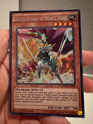YUGIOH TCG CELTIC GUARD OF NOBLE ARMS MVP1-EN048 GOLD 1ST EDITION NM 0601#72 - Image 1 of 4