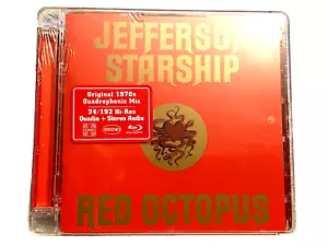 JEFFERSON STARSHIP Red Octopus *Sealed* Quadrophonic Mix w/ Hype Sticker - Foto 1 di 3