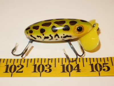 Редкая Ранняя Модель Винтажная Рыболовная Приманка Arbogast Пластиковая Кромка Jitterbug - Изображение 1 из 3