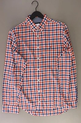 ⭐ Tommy Hilfiger camicetta per uomo taglia 54, XL a quadri arancio di cotone ⭐ - Immagine 1 di 4