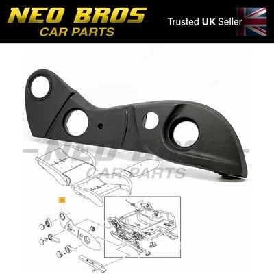 OE Outer Right Driver Seat Trim Panel Manual 6 Way Vauxhall Zafira 12- 13257102 - Image 1 of 4