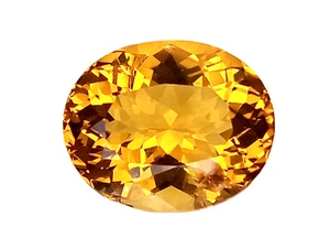 Piedra preciosa suelta corte citrino natural amarillo 8,93CTS ver video - Imagen 1 de 3