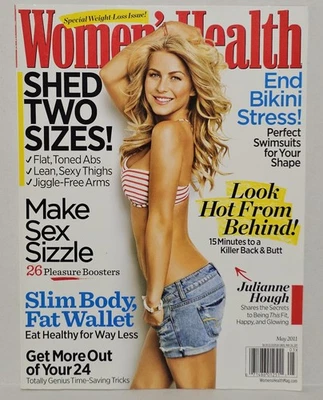 Women's Health May 2011 Julianne Hough No Label Kelly Ripa on Back VG Cond Foto 1 de 4