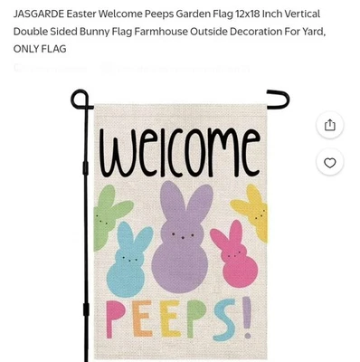 New EASTER Garden Or Yard Flag (12x18 Inches) - Image 1 of 4