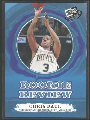 Press Pass #39 2006 Chris Paul revisión de novato Foto 1 de 2