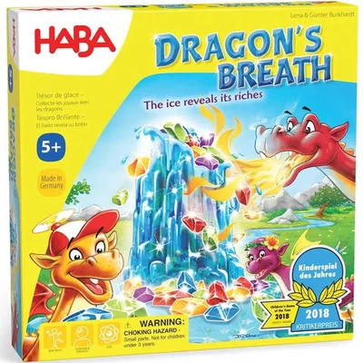 Dragon's Breath - Jogo de tabuleiro fantasia de destreza para família e crianças (2-4 Pl - Imagem 1 de 4