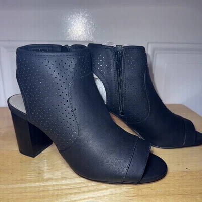 Sandalias para mujer Ana Tasha negras talla 7,5 medianas sin cordones nuevas Foto 1 de 4