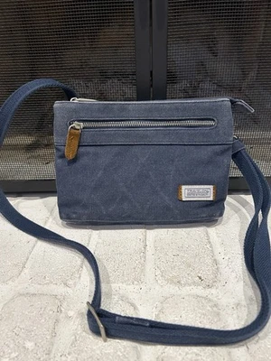 Bandolera Travelon Antirrobo Heritage Denim Azul RFID/A prueba de golpes Foto 1 de 4