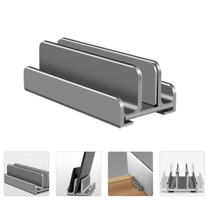 Support Tablette Bureau Portable Ordinateur Portable Vertical Support Ordinateur Portable Réglable - Photo 1/12