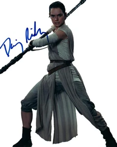 Daisy Ridley signed 8x10 Photo autographed Picture beautiful photo with COA - Picture 1 of 1