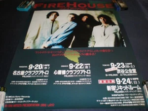 Firehouse / Japan Tour 1995 Konzert Original Promo Poster B2 20x28in 515x728mm - Bild 1 von 1
