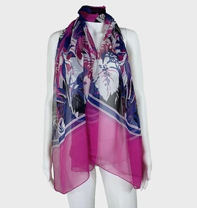 ST. JOHN Seidentuch Tropical Floral Print Multi - NTSF - Bild 1 von 5