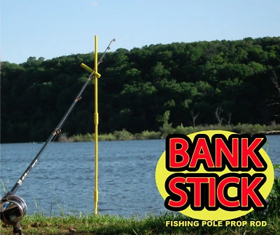 Bank Stick - Adjustable 33" Fishing Pole Prop Rod Fits in Tackle Box -Banksticks - Image 1 of 4