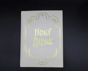Holy Bible Catholic Family Life Ed Bonded Leather Gilted 1991 Pope John Paul II - Picture 1 of 23