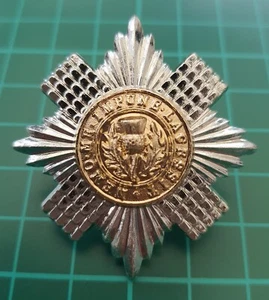 Scots Guards Anodised Cap Badge BB-191 - Foto 1 di 2