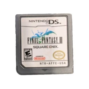 Final Fantasy 3 (Nintendo DS) III Square Enix Cartridge Only, Not Tested - Picture 1 of 2
