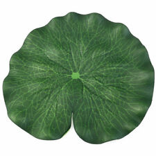 10Artificial Fake Lotus Leaves Leaf Water Lily Floating Pool Plants Garden Decor