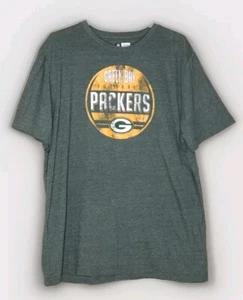 NFL Team Apparel - Heathered Green Bay Packers Graphic T-Shirt - Size XL - Picture 1 of 3