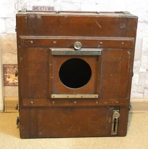 VERY RARE GERMAN 24x30 cm (about 10x12") Wooden large format camera READ! - Picture 1 of 5