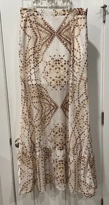 Elza Romero Maxirock Neu mit Etikett Größe XL Signature Stoff - Bild 1 von 9