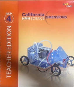 4th Grade 4 California Science Dimensions Teacher Edition 2020 - Picture 1 of 1