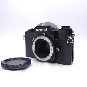 [COMO NUEVO] Cuerpo de cámara fotográfica Nikon Nikomat EL negra SLR 35 mm de JAPÓN - Imagen 1 de 17